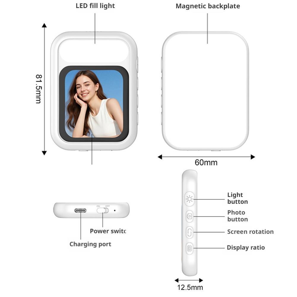Tebe Magnetic Back Camera Self - Compact Camera Mirrorless review and price