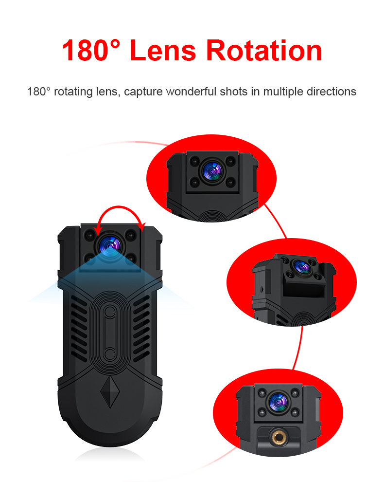 MD32 Wearable Body Camera 1080 - Compact Camera Mirrorless review and price